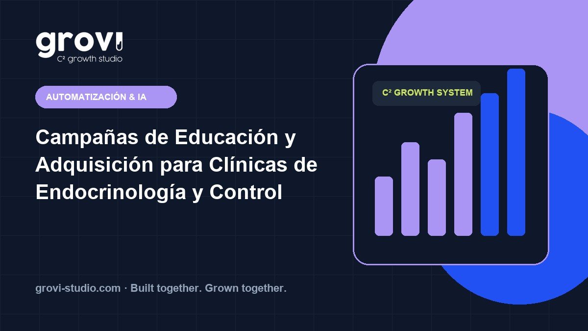 Campañas de Educación y Adquisición para Clínicas de Endocrinología y Control Metabólico