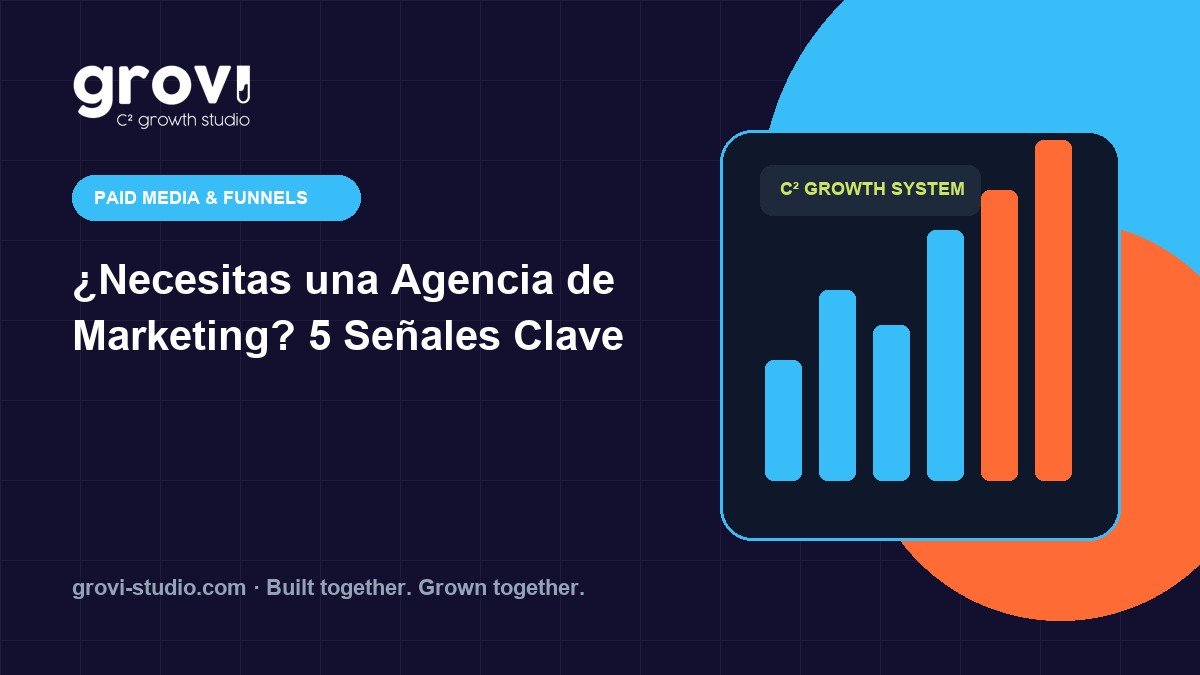 ¿Necesitas una Agencia de Marketing? 5 Señales Clave