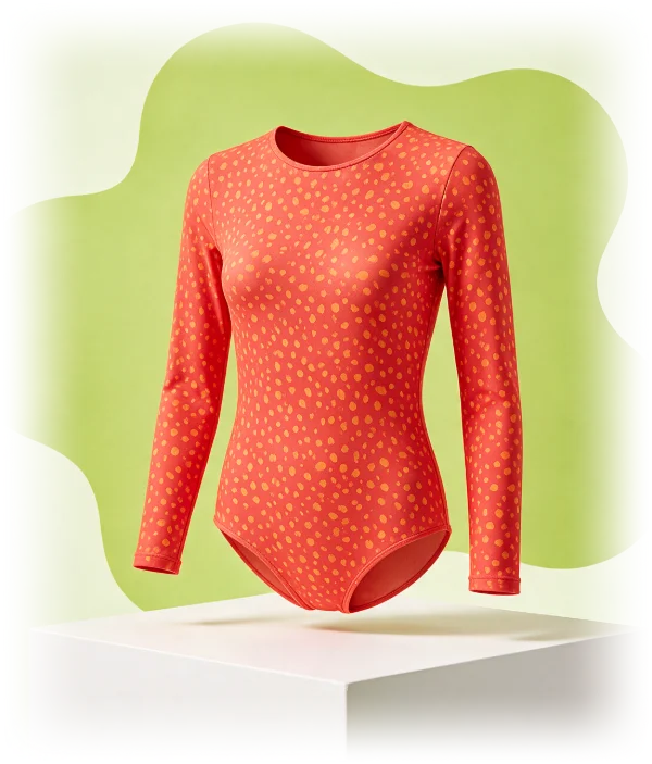 Vestido de baño de Mombora sobre un pedestal